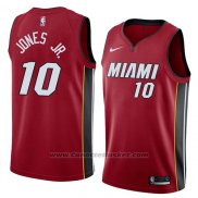 Maglia Miami Heat Derrick Jones Jr. #10 Statement 2018 Rosso