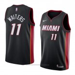 Maglia Miami Heat Dion Waiters #11 Icon 2018 Nero