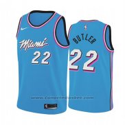 Maglia Miami Heat Jimmy Butler #22 Earned 2019 Blu