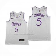 Maglia Minnesota Timberwolves Anthony Edwards #5 Classic 2024 Bianco