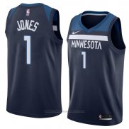 Maglia Minnesota Timberwolves Tyus Jones #1 Icon 2018 Blu