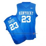 Maglia NCAA Kentucky Wildcats Anthony Davis #23 Blu