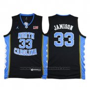 Maglia NCAA North Carolina Tar Heels Antawn Jamison #33 Nero