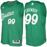 Maglia Natale 2016 Boston Celtics Jae Crowder #99 Veder