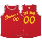 Maglia Natale 2016 Cleveland Cavaliers Personalizzate Rosso