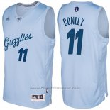 Maglia Natale 2016 Memphis Grizzlies Mike Conley #11 Blu