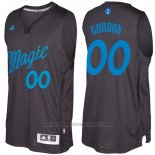 Maglia Natale 2016 Orlando Magic Aron Gordon #0 Nero