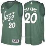 Maglia Natale 2016 Utah Jazz Gordon Hayward #20 Veder