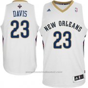 Maglia New Orleans Pelicans Anthony Davis #23 Bianco