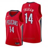 Maglia New Orleans Pelicans Brandon Ingram #14 Statement Rosso