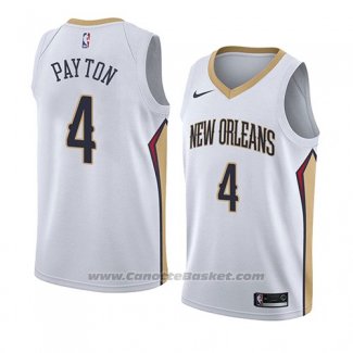 Maglia New Orleans Pelicans Elfrid Payton #4 Association 2018 Bianco