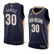 Maglia New Orleans Pelicans Julius Randle #30 Icon 2018 Blu