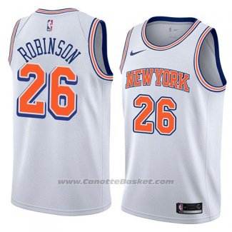 Maglia New York Knicks Mitchell Robinson #26 Statement 2018 Bianco