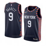 Maglia New York Knicks R.j. Barrett #9 Citta 2019-20 Nero