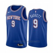 Maglia New York Knicks Rj Barrett #9 Statement 2019-20 Blu