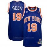 Maglia New York Knicks Willis Reed #19 Retro Blu