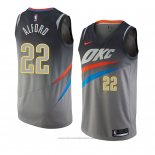 Maglia Oklahoma City Thunder Bryce Alford #22 Citta 2018 Grigio