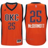 Maglia Oklahoma City Thunder Doug McDermott #25 Arancione
