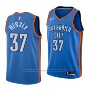 Maglia Oklahoma City Thunder Kevin Hervey #37 Icon 2018 Blu