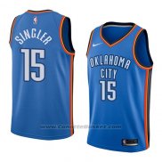 Maglia Oklahoma City Thunder Kyle Singler #15 Icon 2018 Blu