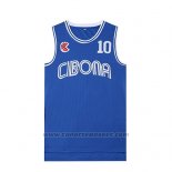 Maglia Pelicula Cibona Petrovic Blu