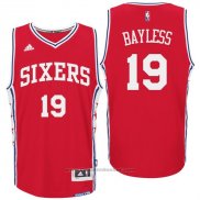 Maglia Philadelphia 76ers Jerryd Bayless #19 Rosso