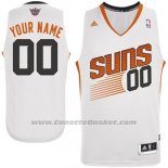 Maglia Phoenix Suns Adidas Personalizzate Bianco