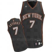 Maglia Ritmo Moda New York Knicks Carmelo Anthony #7 Nero