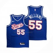 Maglia Sacramento Kings Jason Williams #55 Classic 2020 Blu