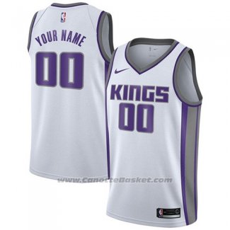 Maglia Sacramento Kings Nike Personalizzate 17-18 Bianco