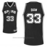 Maglia San Antonio Spurs Boris Diaw #33 Nero