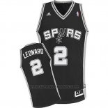 Maglia San Antonio Spurs Kawhi Leonard #2 Nero