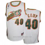 Maglia Seattle SuperSonics Shawn Kemp #40 Historic Bianco