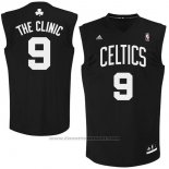 Maglia Soprannome Boston Celtics The Clinic #9 Nero