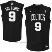Maglia Soprannome Boston Celtics The Clinic #9 Nero