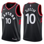 Maglia Toronto Raptors DeMar DeRozan #10 2017-18 Nero