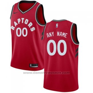 Maglia Toronto Raptors Nike Personalizzate 17-18 Rosso