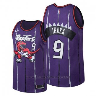 Maglia Toronto Raptors Serge Ibaka #9 Classic Edition Viola