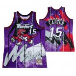 Maglia Toronto Raptors Vince Carter #15 Mitchell & Ness 1998-99 Viola