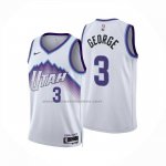 Maglia Utah Jazz Keyonte George No 3 Association 2025-26 Bianco