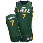 Maglia Utah Jazz Pete Maravich #7 Retro Verde