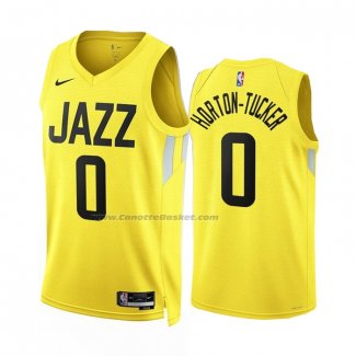 Maglia Utah Jazz Talen Horton-tucker #0 Icon 2022-23 Giallo