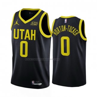 Maglia Utah Jazz Talen Horton-tucker #0 Statement 2022-23 Nero