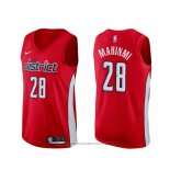 Maglia Washington Wizards Ian Mahinmi #28 Earned Rosso