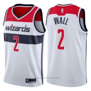 Maglia Washington Wizards John Wall #2 Bianco 2017-18 Bianco