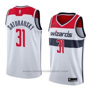 Maglia Washington Wizards Tomas Satoransky #31 Association 2018 Bianco