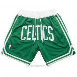 Pantaloncini Boston Celtics Just Don Verde