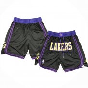 Pantaloncini Los Angeles Lakers Citta Just Don 2023-24 Nero