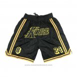 Pantaloncini Los Angeles Lakers Kobe Bryant Nero