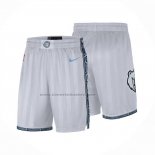 Pantaloncini Memphis Grizzlies Citta 2025-26 Bianco